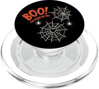 Boo I'm Stuck on You Spider Webs Halloween PopSockets PopGrip pour MagSafe
