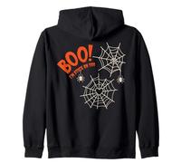 Boo I'm Stuck on You Spider Webs Halloween Sweat à Capuche