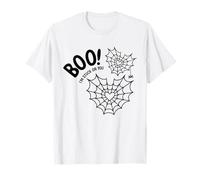 Boo I'm Stuck on You T-Shirt Mignon cœur Toile d'araignée Halloween T-Shirt