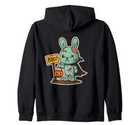 Boo Lapin Zombie avec Cape Sweat à Capuche