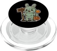 Boo Lapin Zombie avec Sucette PopSockets PopGrip pour MagSafe