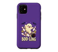 Boo-Ling Cute Ghost Bowler Halloween Bowling Humour Coque pour iPhone 11
