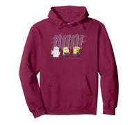 Boo Minions Halloween Merch Designs Célébration Fun Sweat à Capuche, Unisexe pour Adultes, Marron, M