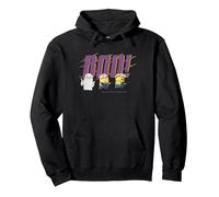 Boo Minions Halloween Merch Designs Célébration Fun Sweat à Capuche, Unisexe pour Adultes, Noir, M