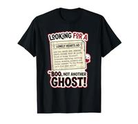 Boo, Not Another Ghost Halloween Humour Ghostly Boo Love T-Shirt Graphique avec Valeur