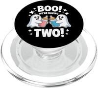 Boo, Nous Avons Deux drôles de Jumeaux d'halloween Qui dévoilent Leur Sexe PopSockets PopGrip pour MagSafe