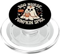 Boo Nurse Citrouille Spice Nurse PopSockets PopGrip pour MagSafe