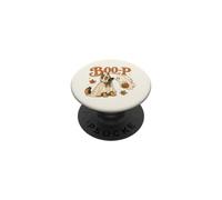Boo-P Funny German Shepherd Ghost Halloween Dog Humor PopSockets PopGrip Adhésif