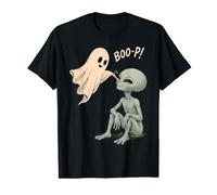 Boo-P Funny Ghost Alien Masque de Nez pour Halloween T-Shirt Graphique avec Valeur