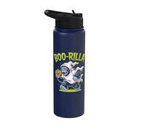 Boo-Rilla Gorilla Ghost Pumpkin Fun Stainless Steel Insulated Water Bottle