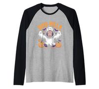 Boo-Rilla Primate Ghost Fun Manche Raglan