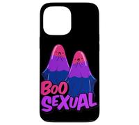Boo Sexual Bisexual Ghost Pair Word Game for Halloween Coque pour iPhone 13 Pro Max