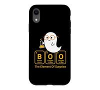 Boo! The Element of Surprise Fun Science Chimie Halloween Coque pour iPhone XR