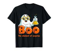 Boo The Element of Surprise Science Chemistry Halloween T-Shirt