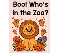 Boo! Who's in the Zoo?: Halloween Animal Coloring Book