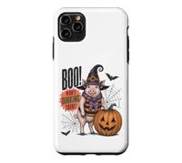 Boo Whos Oinking There Funny Halloween Witch Pig Coque pour iPhone 11 Pro Max