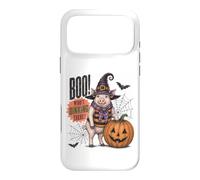 Boo Whos Oinking There Funny Halloween Witch Pig Coque pour iPhone 17 Pro Max
