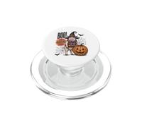 Boo Whos Oinking There Funny Halloween Witch Pig PopSockets PopGrip pour MagSafe