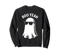 Boo Yeah Lunettes de Soleil fantômes hantés drôles Halloween Sweatshirt