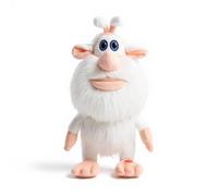 Booba Jouet en peluche parlant 34 cm, peluche interactive sous licence officielle, animal en peluche doux et câlin, répétez ce que vous dites pour les fans des enfants