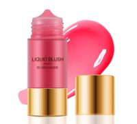 Boobeen Blush Liquide en Stick pour les Joues, Crème Velouté, Crémeux Mat pour le Visage avec Finition Rosée Naturelle et Légère