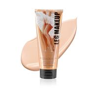 Boobeen Crème de Maquillage Imperméable pour les Jambes, Correcteur Corporel Sans Transfert, Longue Tenue 24 Heures et Facile à Appliquer, Effet Lisse et Léger pour Tous les Teints