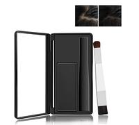 Boobeen Ensemble de poudre d'ombre à cheveux multi-usages, poudre de retouche de racine, palette de correcteur temporaire avec pinceau de maquillage, couvre instantanément la couleur des cheveux