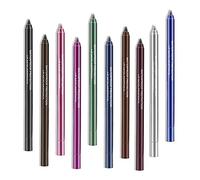 Boobeen Eyeliner Set-10 Packs, Ombre à paupières et crayon à lèvres pailleté et imperméable, formule gel douce et colorée, crée des lignes audacieuses et définies