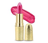 Boobeen Glitter Lipstick Hydrating Lip Balm Sparkling Shine Lip Color Nonstick Highly Pigmented Formula Gives Metallic Finish Lip Makeup for Women and Girls