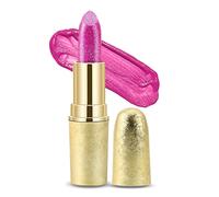 Boobeen Glitter Lipstick Hydrating Lip Balm Sparkling Shine Lip Color Nonstick Highly Pigmented Formula Gives Metallic Finish Lip Makeup for Women and Girls (Pétillant #8)