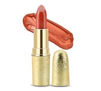 Boobeen Glitter Lipstick Hydrating Lip Balm Sparkling Shine Lip Color Nonstick Highly Pigmented Formula Gives Metallic Finish Lip Makeup for Women and Girls