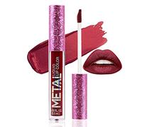 Boobeen Metallic Liquid Lipsticks Matte Lipstick Pearl Glitter Lip Gloss High Pigment Long Lasting Nonstick Lip Glaze Makeup for Women and Girls