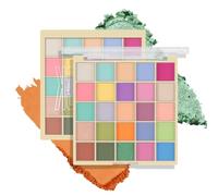 Boobeen Palette d'ombres à paupières, 25 couleurs Palette d'ombres à paupières mates et pailletées, faciles à estomper pour un maquillage quotidien ou de soirée