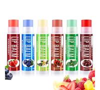 Boobeen Rouge à Lèvres en Bâton, Baume à Lèvres Hydratant Crème Rouge à Lèvres Incolore pour le Soin des Lèvres 6 Paquets