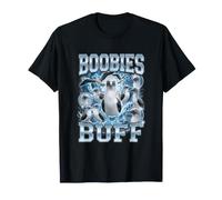 Boobies Buff Humour avec Pieds Bleus pour Observer Les Oiseaux T-Shirt