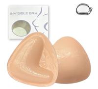 Boobify Sticky Inserts,Mega Lift Inserts,Waterproof Double-Sided Sticky Bra Inserts,Reusable Push Up Lift Self Adhesive Bra Pad (A2,A)