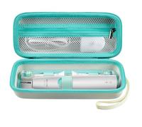 Boobowl Étui compatible avec brosse à dents électrique rechargeable Philips Sonicare ProtectiveClean 4100 6100 5100 6500 7500 - Sac de voyage pour Oral-B Pro et Chager et accessoires, Blanc, Regular