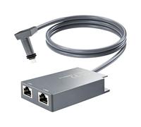 BOOBRIE Adaptateur Ethernet pour Starlink GEN2 avec Deux Ports Interface Gigabit RJ45 1M 1-vers-2 Pièce de Rechange pour Internet par Satellite Starlink Connexion Filaire Transparente