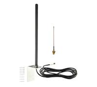 Boobrie Antenne 868 MHz Lora avec Support de Montage Mural, Antenne Omnidirectionnelle LoRaWAN, Câble RG58U 3 m Connecteur SMA Mâle + Câble Adaptateur 15 cm pour pour Passerelle Module Capteur IoT