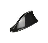 Boobrie Antenne Requin Voiture Universelle - Réception Radio AM/FM Haute Performance, Base Adhésive Étanche, Installation Facile sans Outil, Compatible avec Voiture SUV Camion Van - Noir Piano