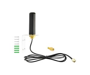 Boobrie Antenne WiFi Double Bande 2,4 GHz / 5 GHz / 5,8 GHz, Intérieur Antenne WiFi Omnidirectionnelle 5 dBi SMA Mâle et RP-SMA Mâle pour Routeur WiFi Point d'Accès Carte PCI IoT Caméra de Sécurité