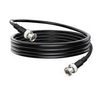 Boobrie BNC mâle vers BNC mâle 3m RG59 Câble Coaxial d'extension 75 ohms faible perte Coaxial Câble RG59 pour Vidéo DVR Oscilloscopes Caméras de Surveillance CCTV