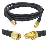 BOOBRIE Câble RP-SMA RG58/U - 1 m
