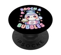 Booch and Bubbles Kombucha Journée Nationale Booch and Bubbles PopSockets PopGrip Adhésif