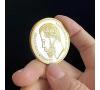 BoodLo Russie 1901 Tsar Nicolas II Pièces d'or Personnages étrangers Collection et Jeu de pièces commémoratives en métal,1901尼古拉斯