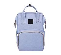 Boodtag Ensemble de sacs à langer pour mamans - 1 sac à dos à langer + 1 sac à bouteille thermique - Grande capacité imprimé