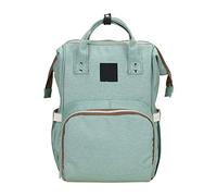 Boodtag Ensemble de sacs à langer pour mamans - 1 sac à dos à langer + 1 sac à bouteille thermique - Grande capacité imprimé