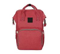 Boodtag Ensemble de sacs à langer pour mamans - 1 sac à dos à langer + 1 sac à bouteille thermique - Grande capacité imprimé