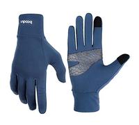 BOODUN Gants de Sport léger, Gants de Course, Slim Gants de Sport, Gants de Jogging avec Fonction écran Tactile - Bleu - L/XL