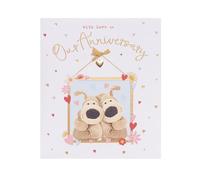 Boofle Carte d'anniversaire pour lui/elle/partenaire - Motif mignon